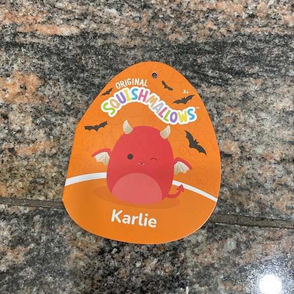 Squishmallows 8” Karli - Devil Bat - Picture 4 of 5
